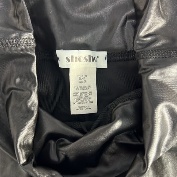 Leather like leggings - Picture 2 of 2